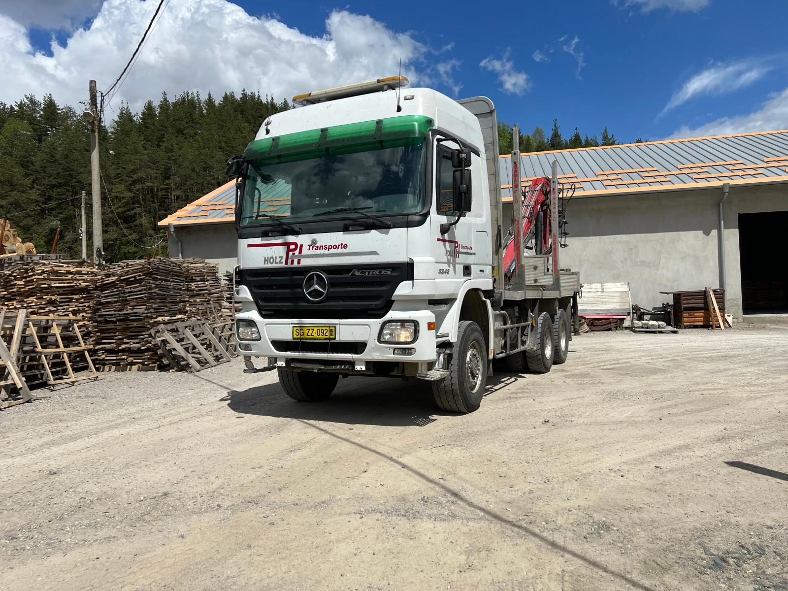 Mercedes-Benz Actros 6x6, снимка 2 - Камиони - 54521370