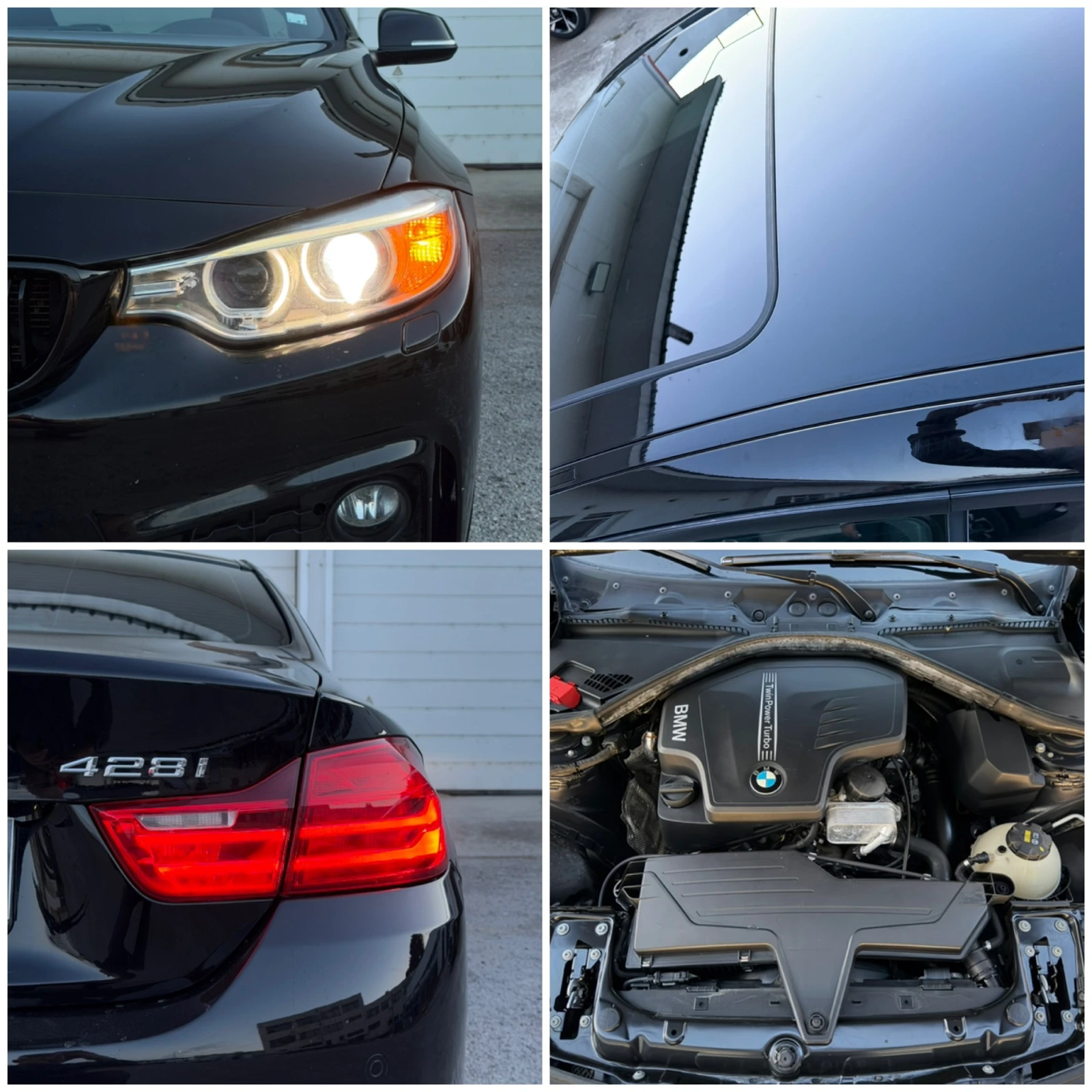 BMW 428 Coupe-xDrive-Автомат-M pack-Dakota-Памет, снимка 9 - Автомобили и джипове - 56234172