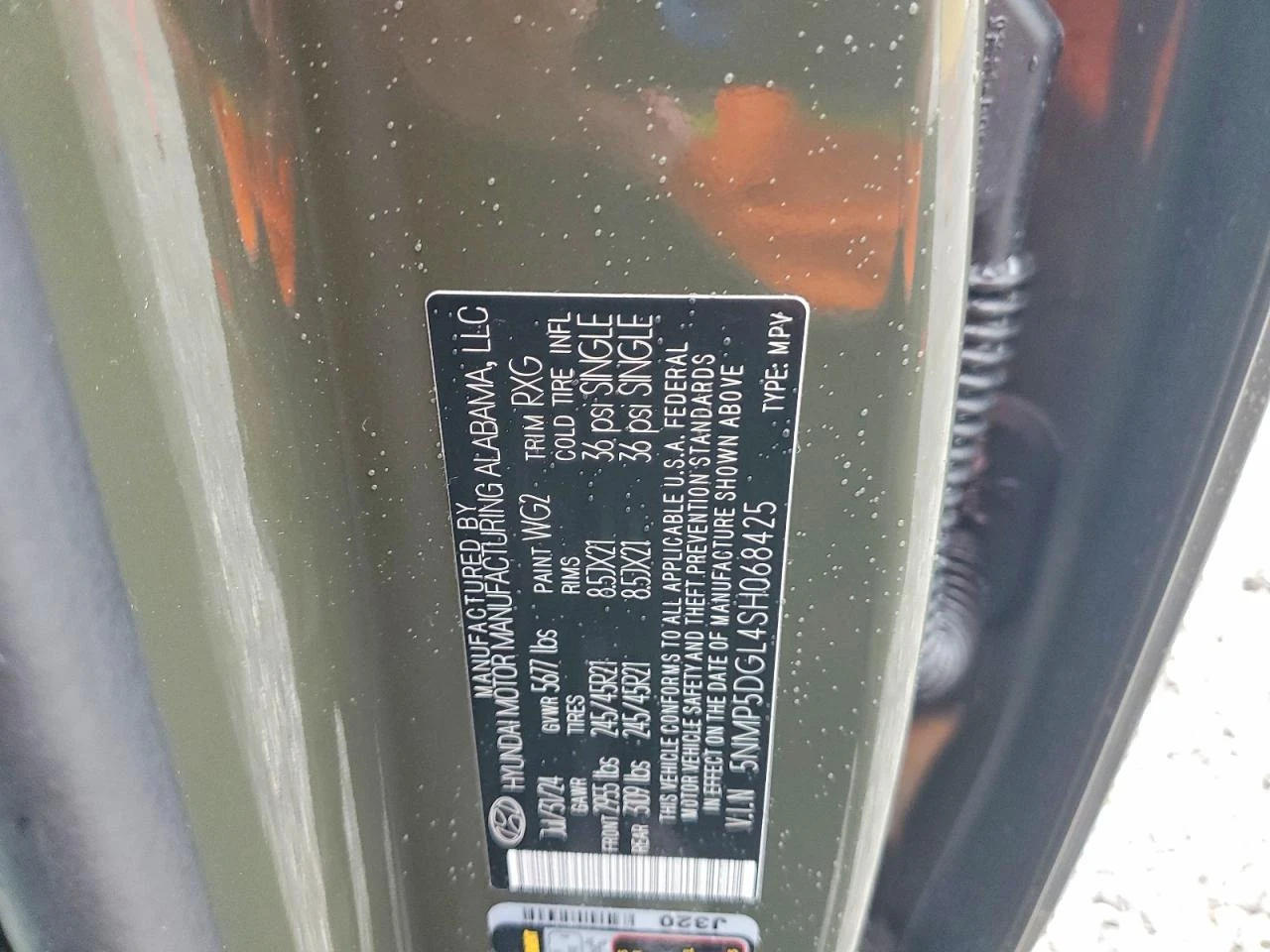 Hyundai Santa fe 2.5l Calligraphy, снимка 12 - Автомобили и джипове - 54416971