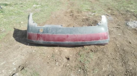 броня задна Фолксваген Пасат Б5 седан (бордо)