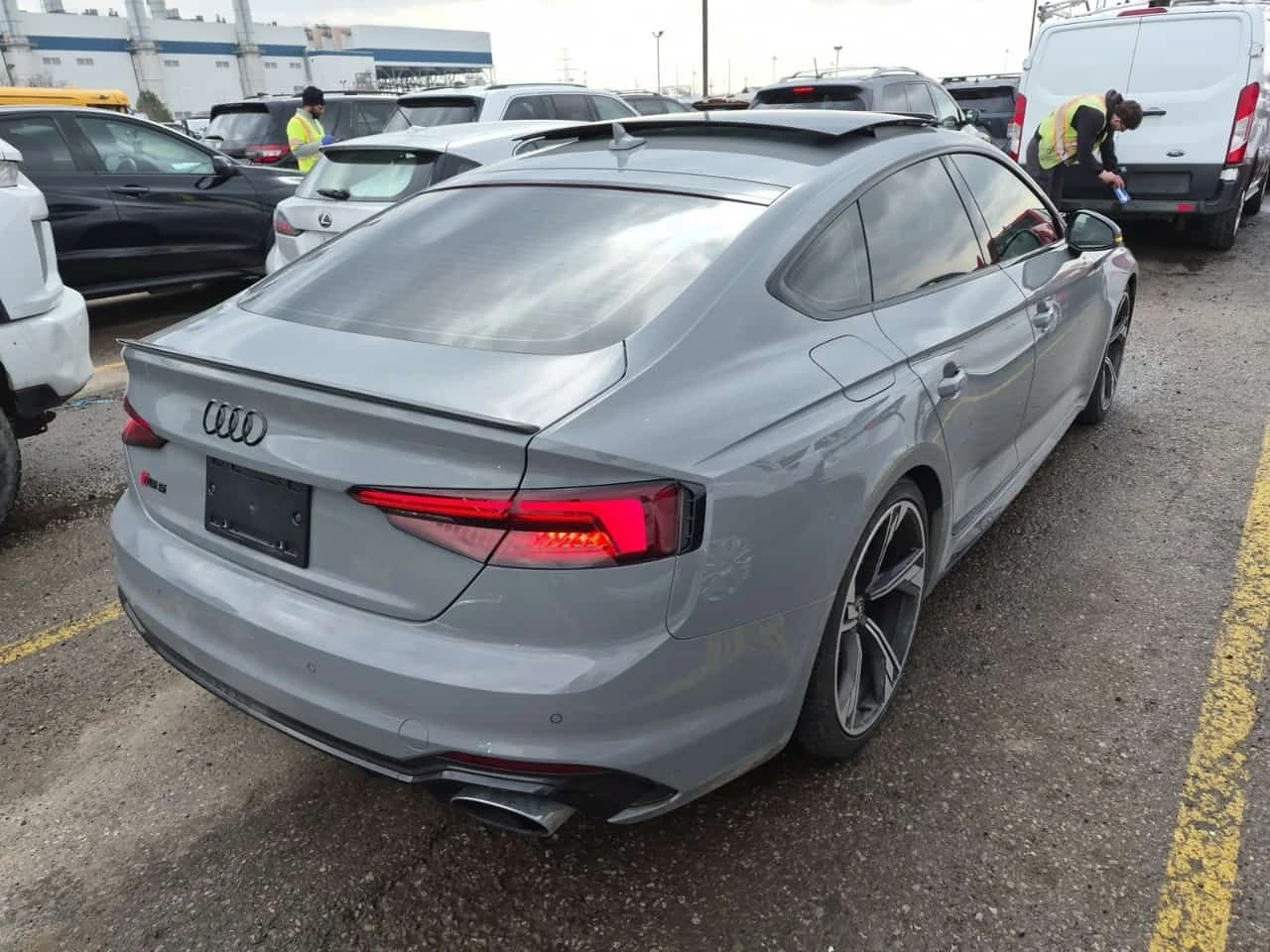 Audi Rs5 NARDO GREY / CARFAX /DIS/360 /MASSAGE , снимка 2 - Автомобили и джипове - 53817226