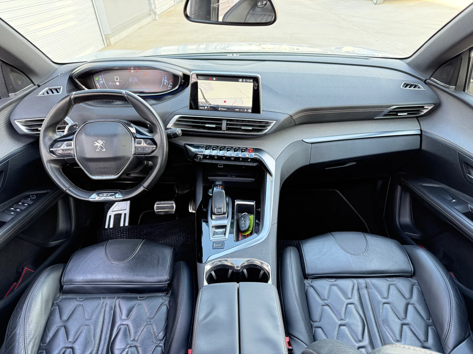 Peugeot 3008 2.0HDI GT-LINE/ОЧАКВАН ВНОС/DISTRОINIC/МАСАЖ/КОЖА/, снимка 8 - Автомобили и джипове - 53803258