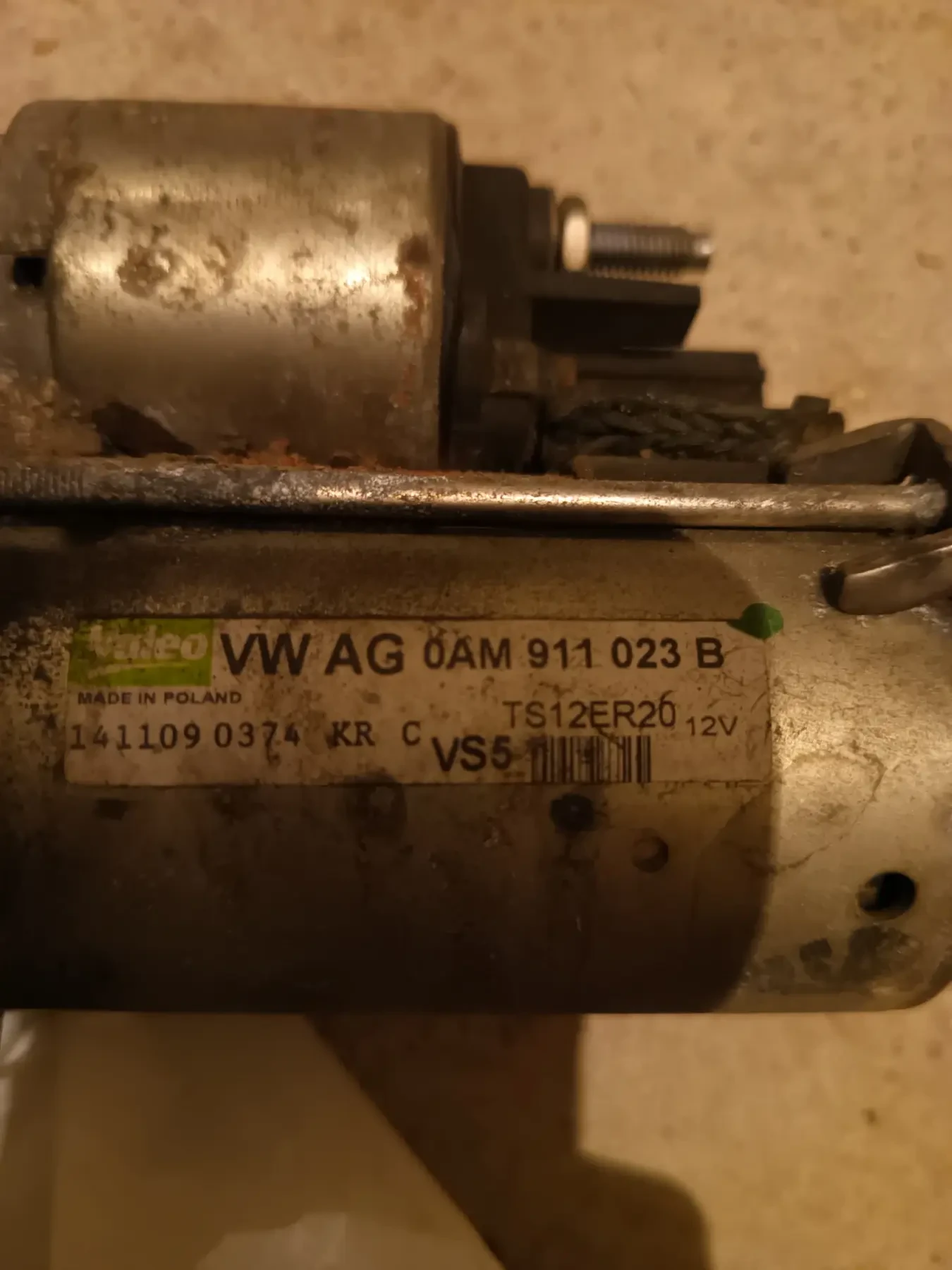 Стартер за 1.4 tsi VW Skoda Seat Audi DSG Original, снимка 2 - Части - 54652693