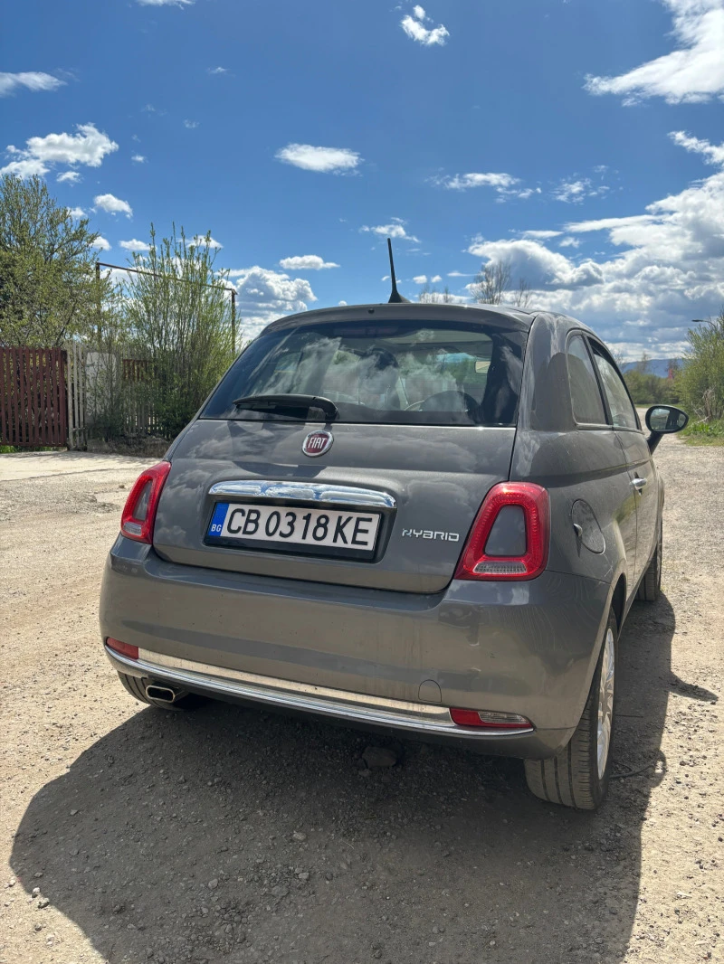 Fiat 500 хибрид, снимка 5 - Автомобили и джипове - 45130430