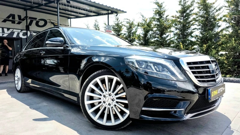 Mercedes-Benz S 350 D 4MATIC LONG 9G TRONIC ПАНОРАМА ЛИЗИНГ 100%, снимка 4 - Автомобили и джипове - 51011522