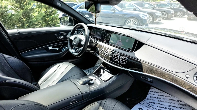 Mercedes-Benz S 350 D 4MATIC LONG 9G TRONIC ПАНОРАМА ЛИЗИНГ 100%, снимка 15 - Автомобили и джипове - 51011522