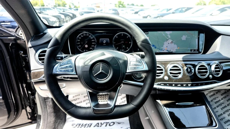 Mercedes-Benz S 350 D 4MATIC LONG 9G TRONIC ПАНОРАМА ЛИЗИНГ 100%, снимка 13 - Автомобили и джипове - 51011522