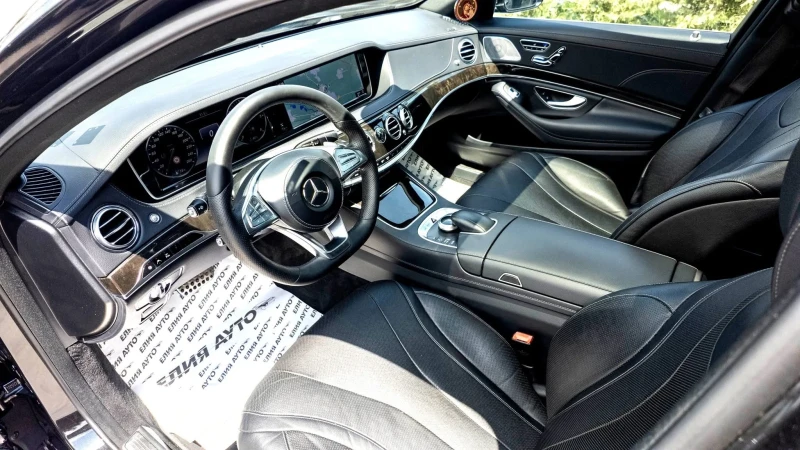 Mercedes-Benz S 350 D 4MATIC LONG 9G TRONIC ПАНОРАМА ЛИЗИНГ 100%, снимка 12 - Автомобили и джипове - 51011522