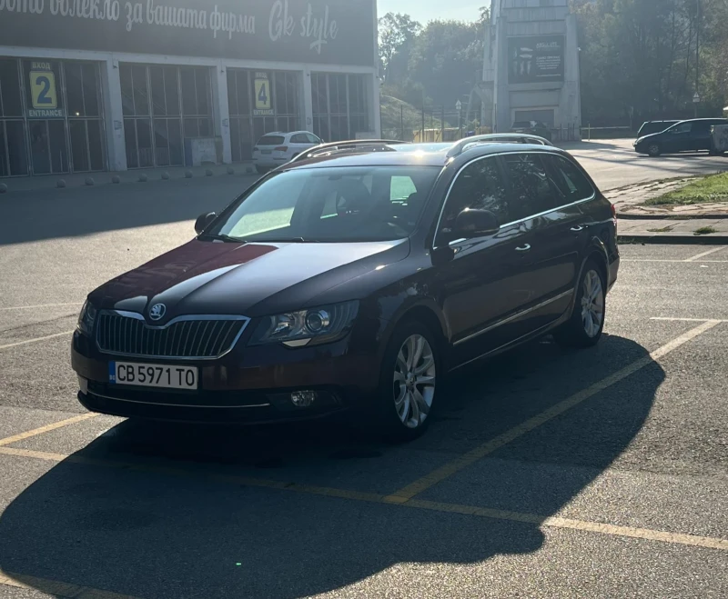 Skoda Superb 170 к.с. ФЕЙС КОЖА ПАНОРАМА , снимка 3 - Автомобили и джипове - 52067973