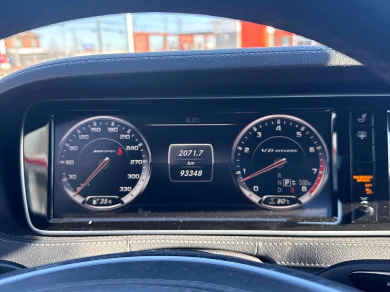 Mercedes-Benz S 63 AMG * CARFAX * ЦЕНА ДО БГ, снимка 8 - Автомобили и джипове - 53470030