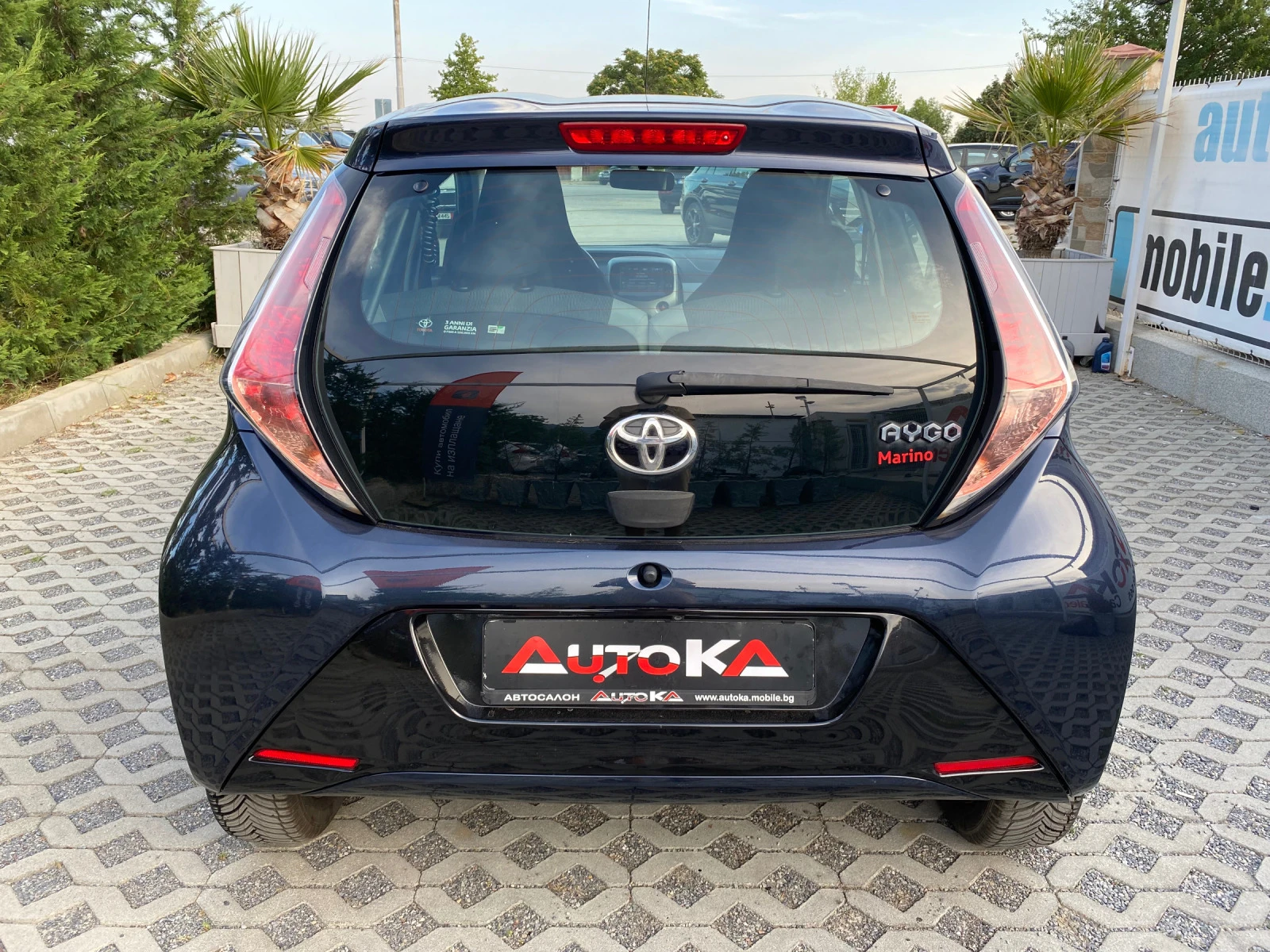 Toyota Aygo 1.0i-69кс= АВТОМАТ= КАМЕРА= КЛИМАТРОНИК= LED - изображение 4