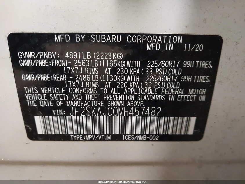 Subaru Forester 2.5l Premium, снимка 9 - Автомобили и джипове - 53728423
