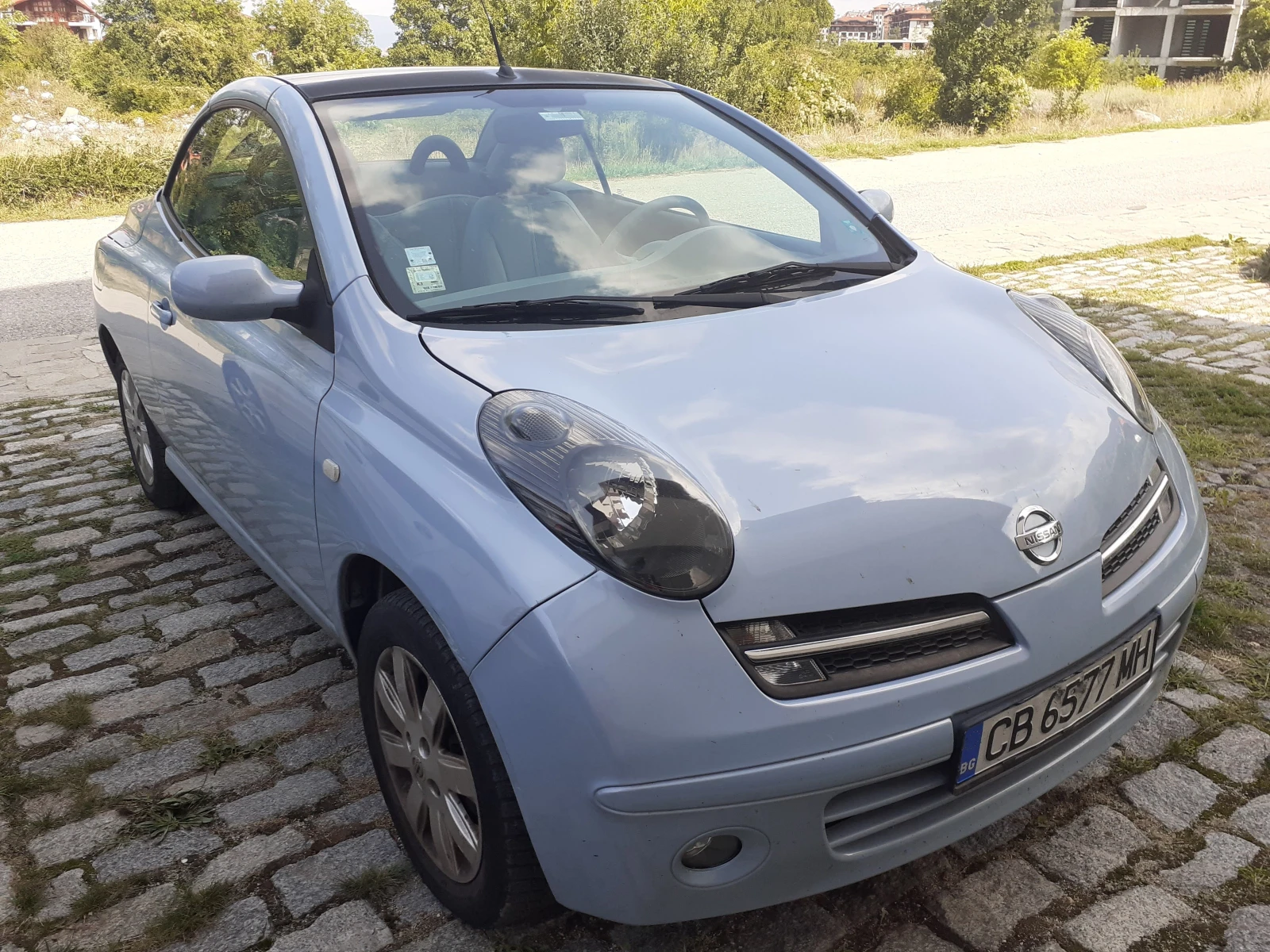 Nissan Micra C+ C1.6i 110 к.с. АВТОМАТИК КАБРИО, снимка 6 - Автомобили и джипове - 55181900