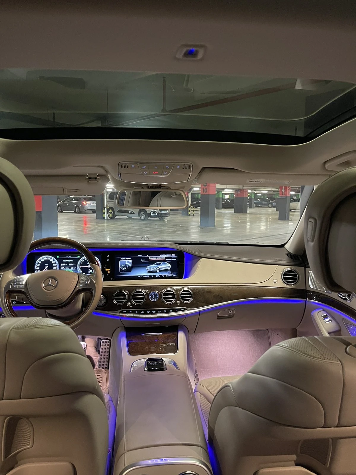 Mercedes-Benz S 500 БАТЕРИЯ/ДИСТРОНИК/МАСАЖ/НАПА/ПАНОРАМА/360 КАМЕРА, снимка 4 - Автомобили и джипове - 55462971