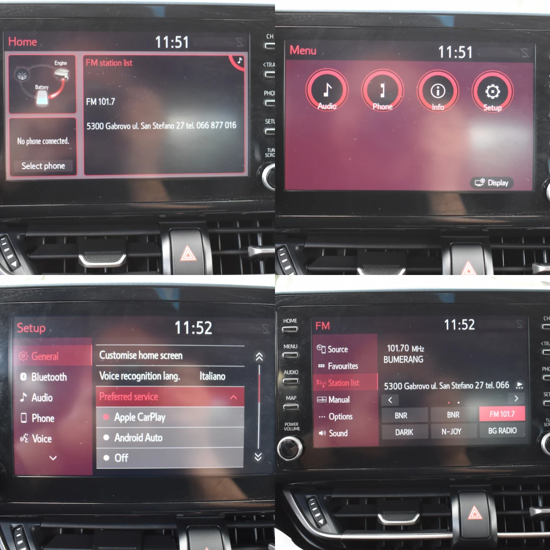 Toyota C-HR 2.0HYBRID/FACELIFT/BI-TONE/ГАРАНЦИЯ/КАТО НОВА!!!, снимка 14 - Автомобили и джипове - 53881962