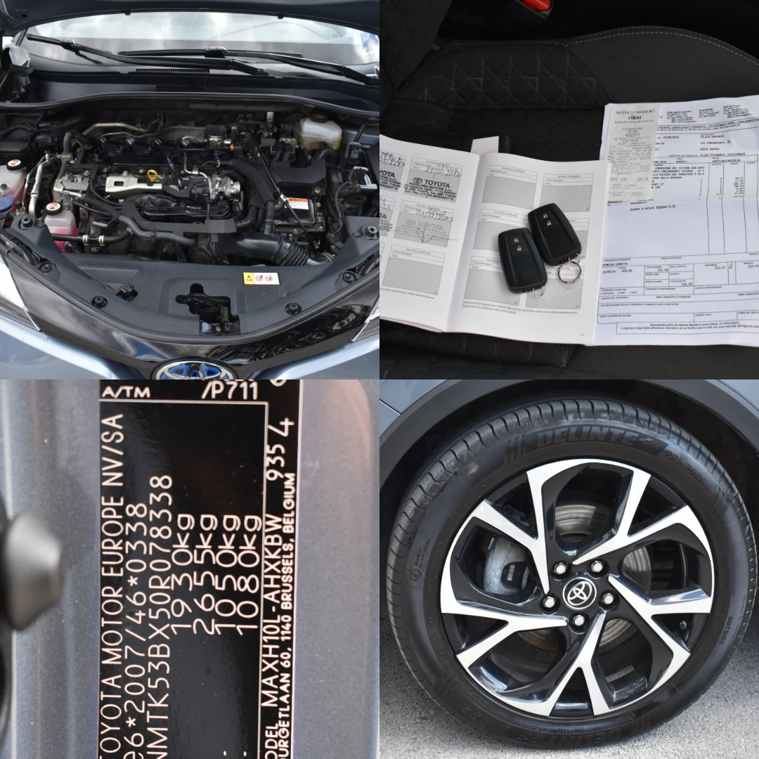 Toyota C-HR 2.0HYBRID/FACELIFT/BI-TONE/ГАРАНЦИЯ/КАТО НОВА!!!, снимка 17 - Автомобили и джипове - 53881962