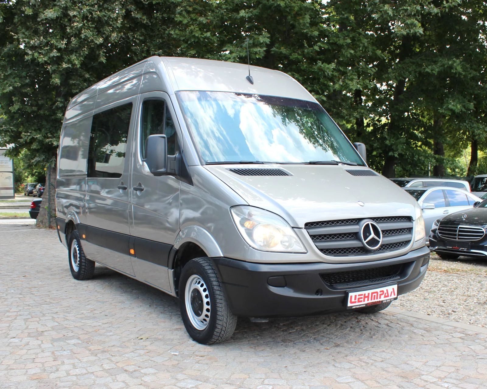 Mercedes-Benz Sprinter 906  2.2 CDI  СРЕДНА БАЗА - ВИСОК, снимка 3 - Бусове и автобуси - 55653766