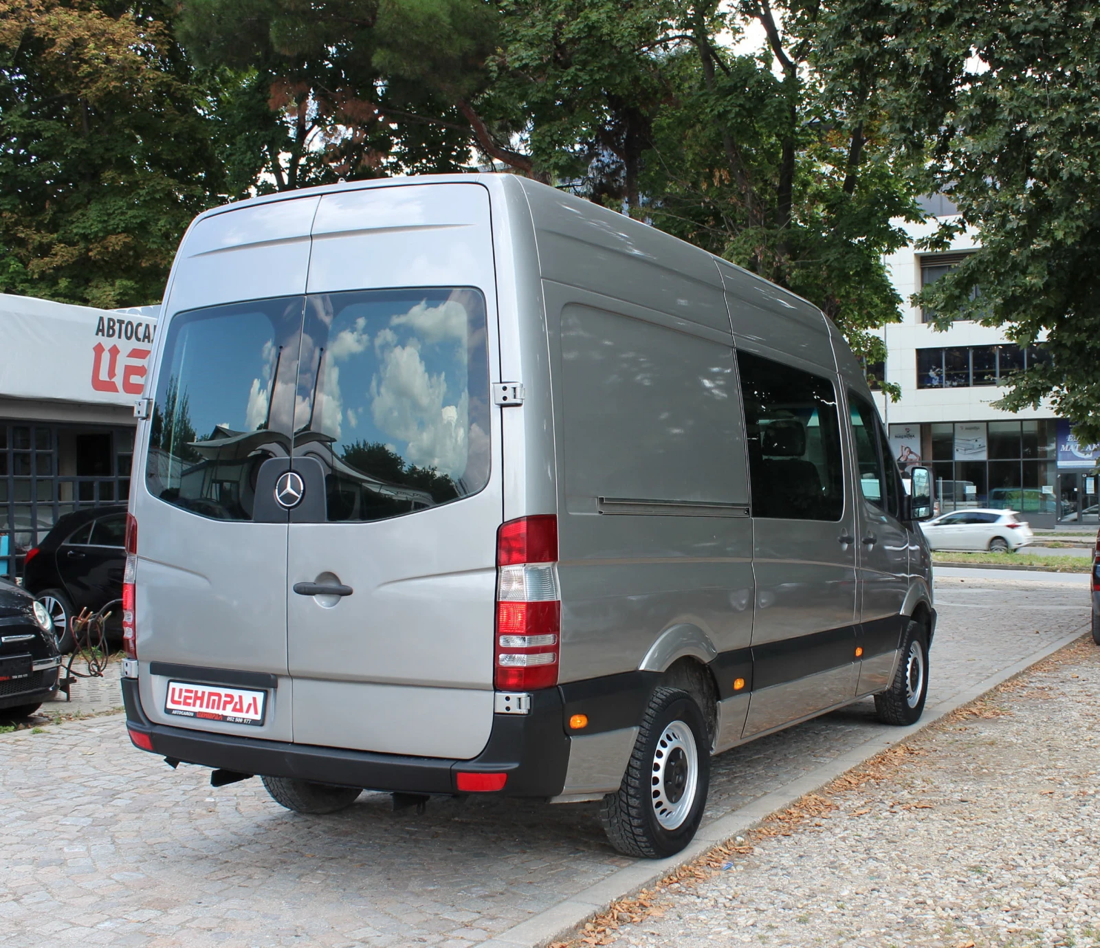 Mercedes-Benz Sprinter 906  2.2 CDI  СРЕДНА БАЗА - ВИСОК, снимка 6 - Бусове и автобуси - 55653766