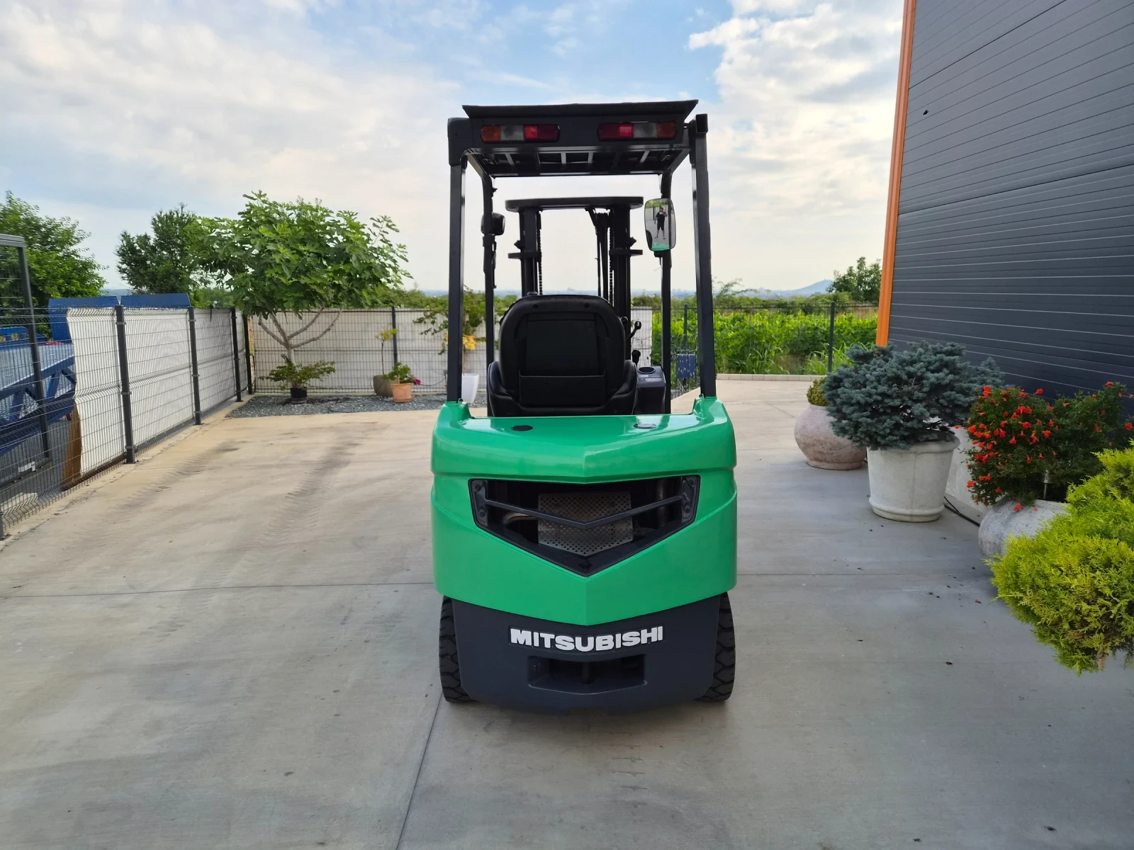 Мотокар Mitsubishi РОТАТОР 360  / ПЕРФЕКТЕН !, снимка 4 - Индустриална техника - 55006334