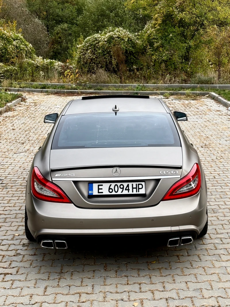 Mercedes-Benz CLS 63 AMG Поръчков цвят* 2TV* Всички екстри, снимка 2 - Автомобили и джипове - 49491349