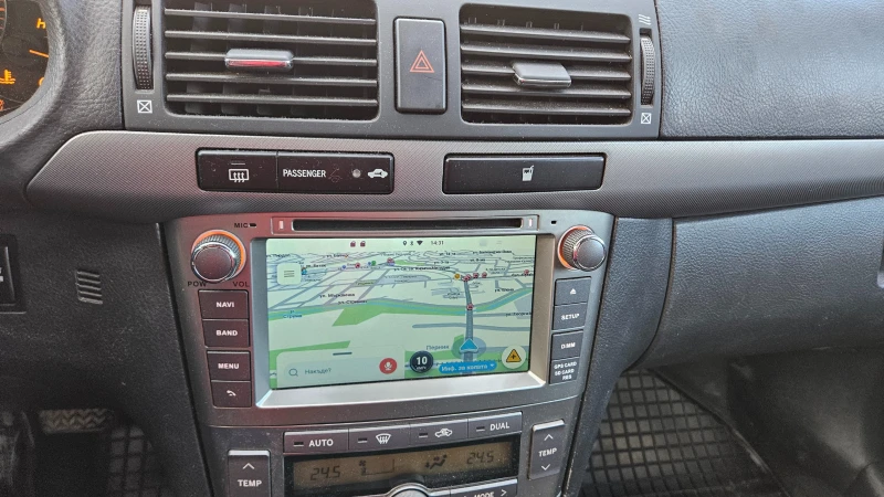 Toyota Avensis T25 1.8 Газ, климатик, снимка 14 - Автомобили и джипове - 53075032