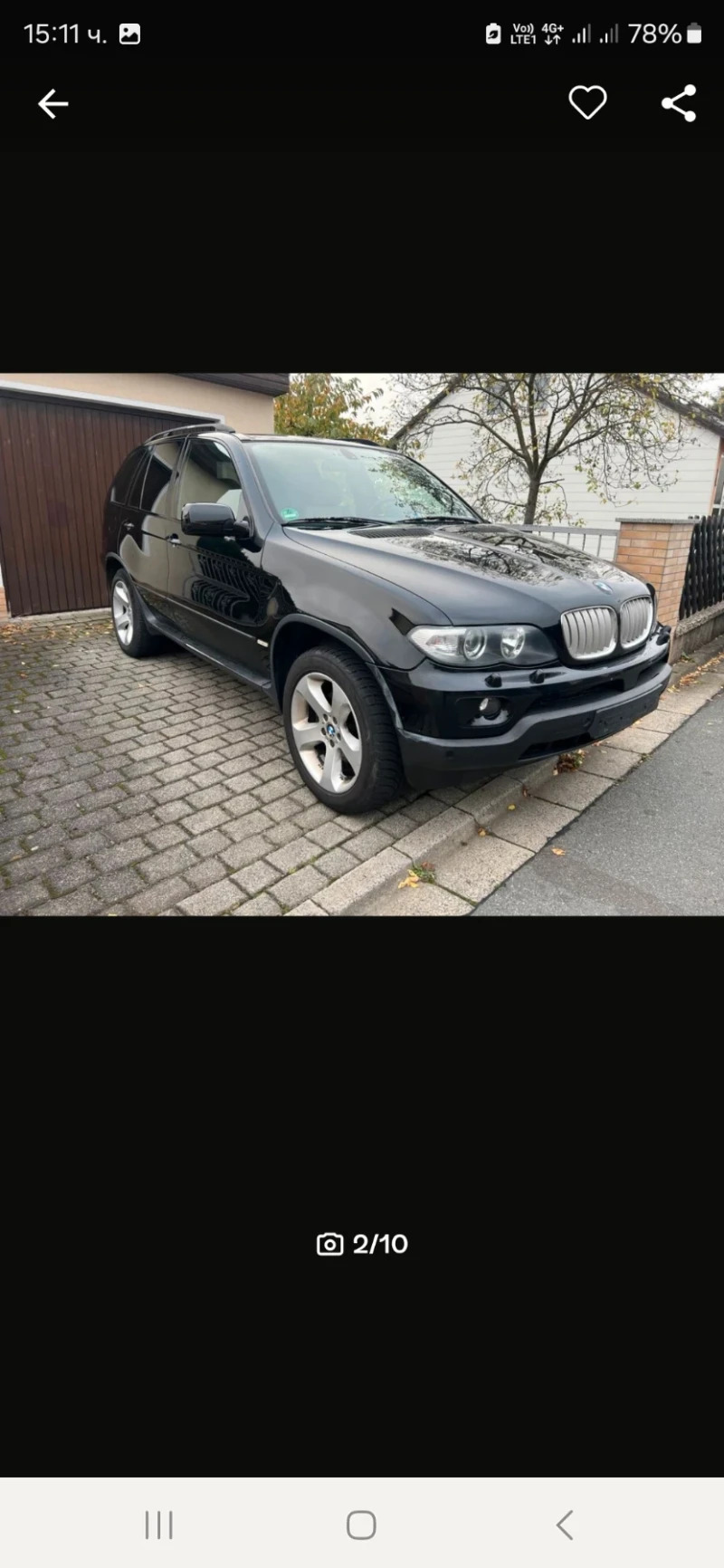 BMW X5 4.4i FACELIFT GERMANY 250k.km, снимка 2 - Автомобили и джипове - 48011032