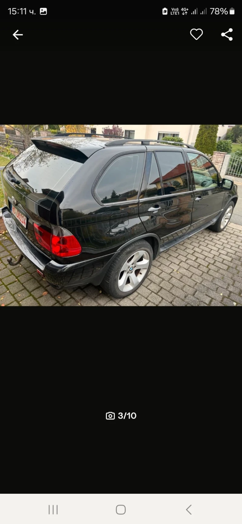 BMW X5 4.4i FACELIFT GERMANY 250k.km, снимка 3 - Автомобили и джипове - 48011032