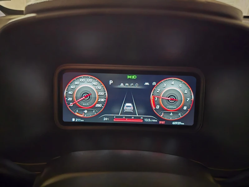 Hyundai Kona N-Line/1.6T/AWD/Full, снимка 13 - Автомобили и джипове - 51631704