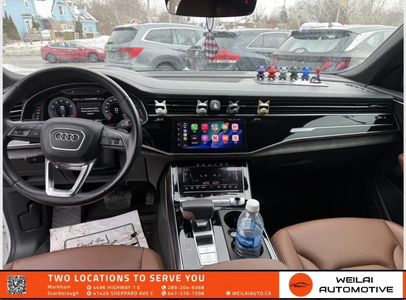 Audi Q8 Technik S-Line С РЕГИСТРАЦИЯ & АВТОКРЕДИТ, снимка 13 - Автомобили и джипове - 53457142