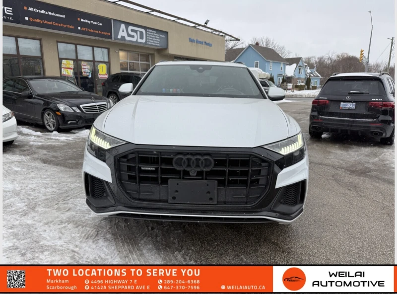 Audi Q8 Technik S-Line С РЕГИСТРАЦИЯ & АВТОКРЕДИТ, снимка 2 - Автомобили и джипове - 53457142