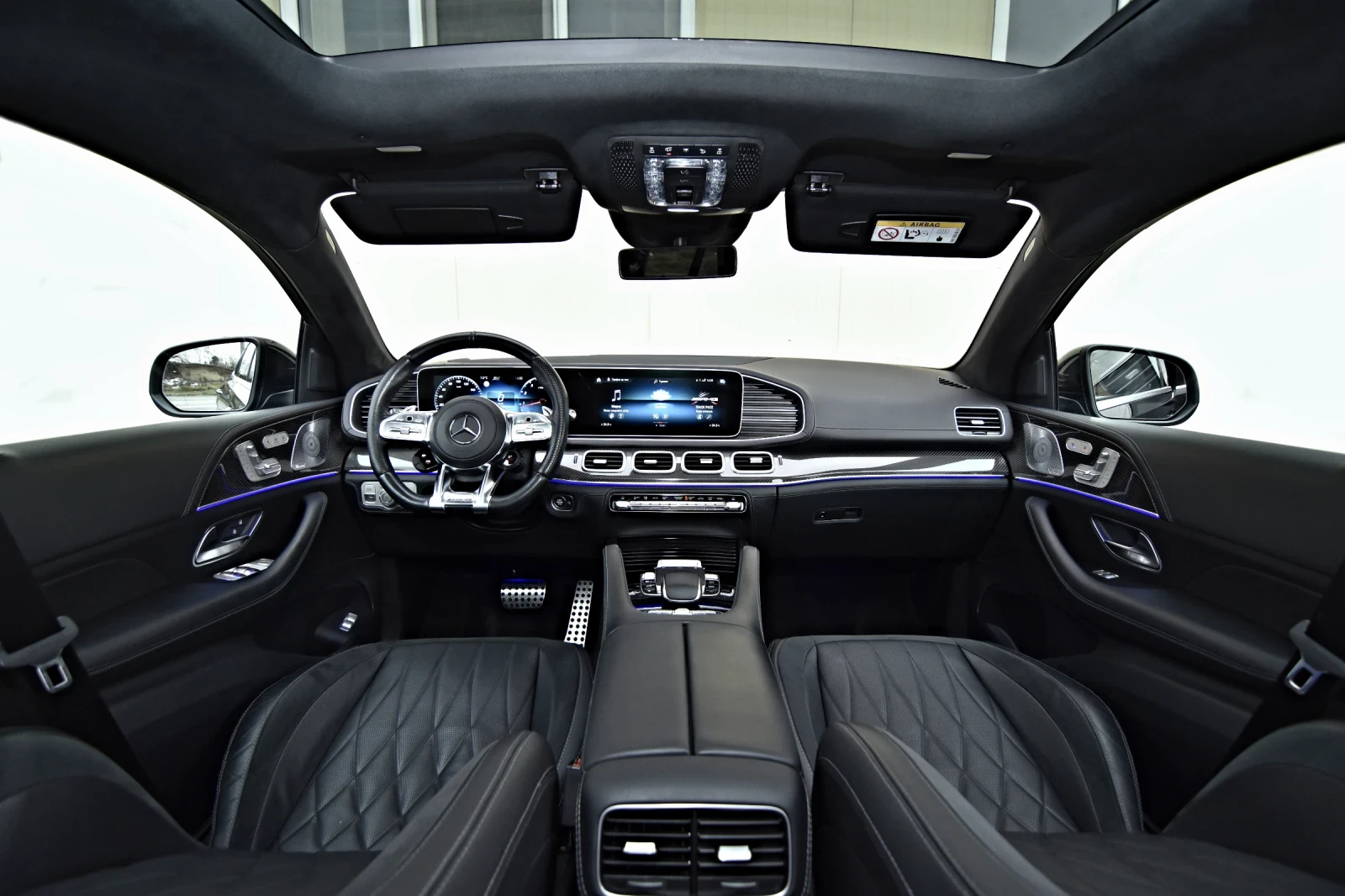 Mercedes-Benz GLE Coupe 53 AMG 4M 3xTV 360 4DBURMESTER PANO CARBON - изображение 7