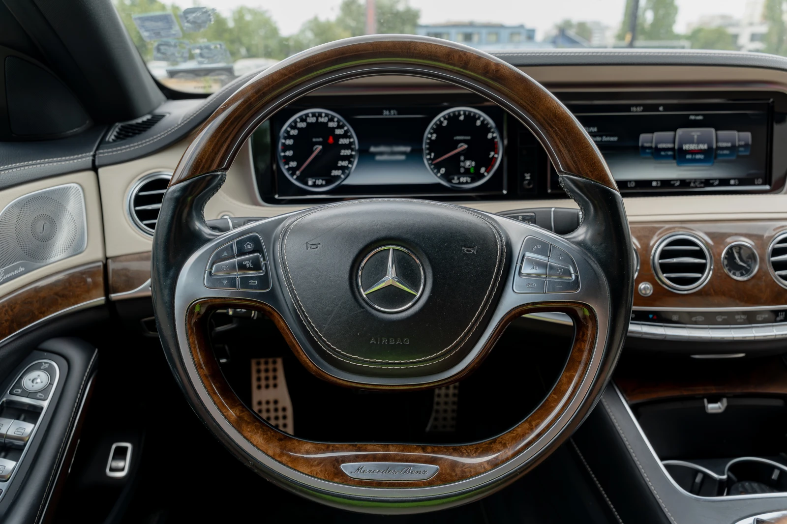 Mercedes-Benz S 500 4MATIC/AMG/TV/V8/HUD/LONG/MASS/BURM - изображение 8
