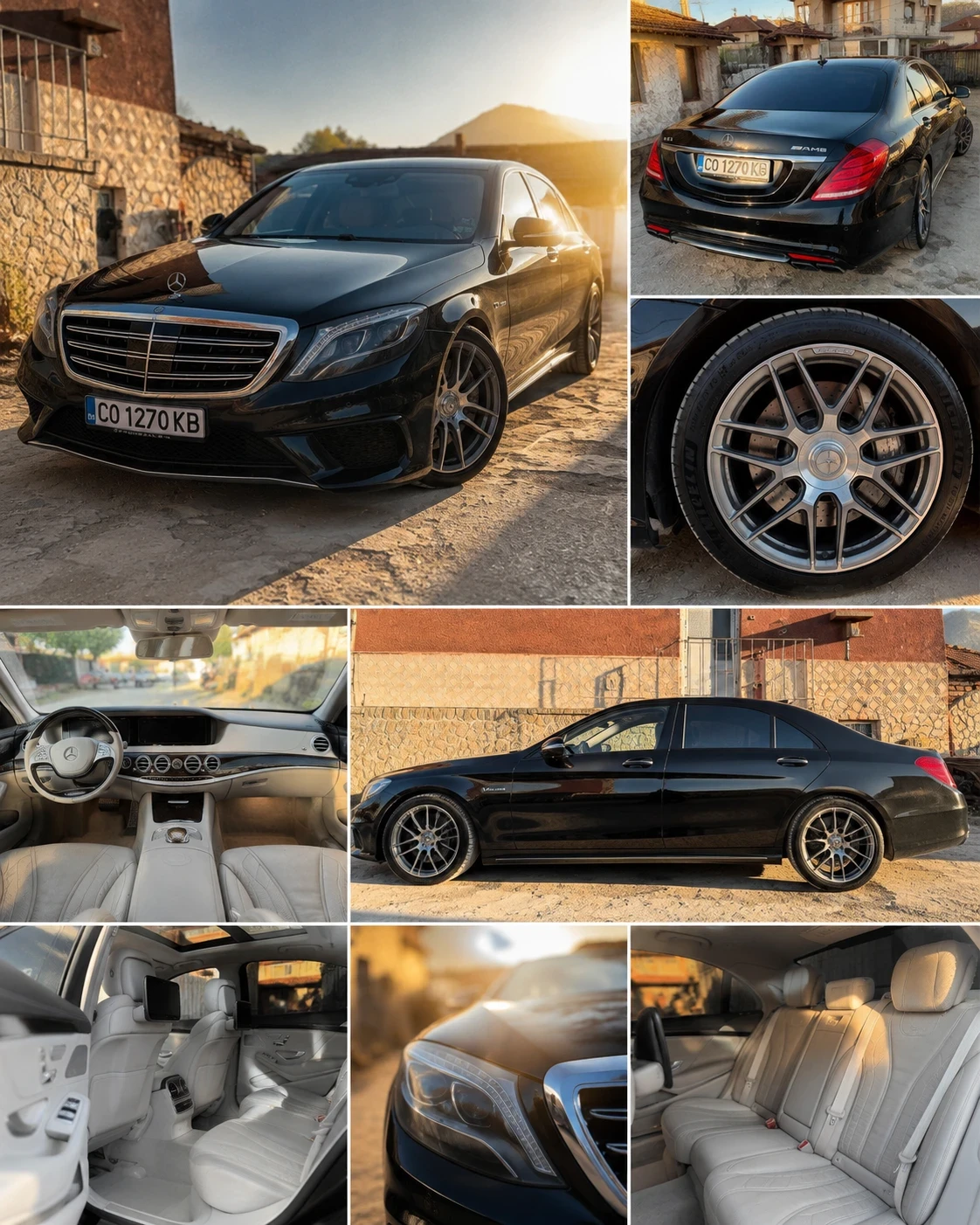 Mercedes-Benz S 63 AMG TOP* LONG * 3xTV * 4xПодгрев* 4x обдухване* 4масаж, снимка 2 - Автомобили и джипове - 55092400