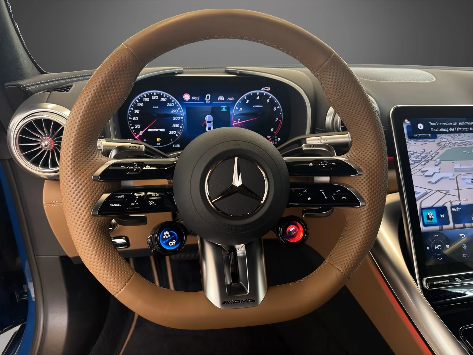 Mercedes-Benz GT AMG 63 4M+ HEAD UP 360 CAMERA , снимка 11 - Автомобили и джипове - 54344261