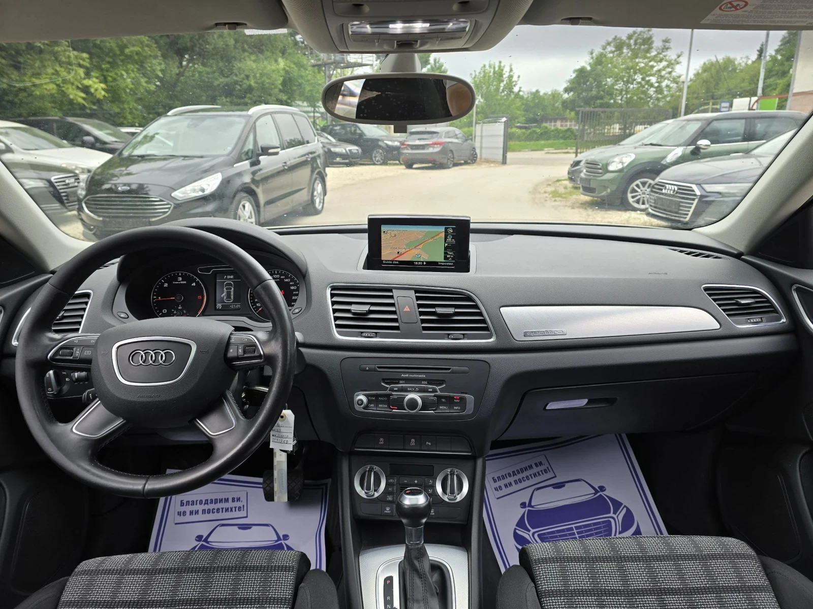 Audi Q3 2.0TDI 177к.с Quattro S-line , снимка 15 - Автомобили и джипове - 54574290