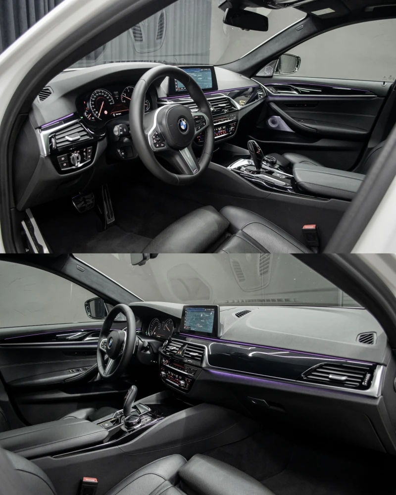 BMW 540 d/xDrive/MPack/B&W/HUD/Distronic/Alcantara, снимка 6 - Автомобили и джипове - 53055510