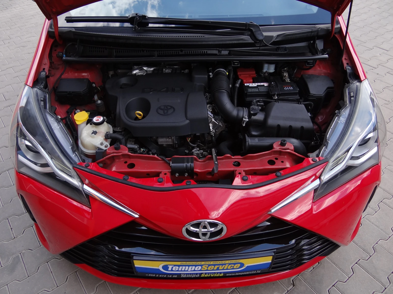 Toyota Yaris 1.4 d4d-90k.c. /Facelift///Euro-6/ | Mobile.bg   15