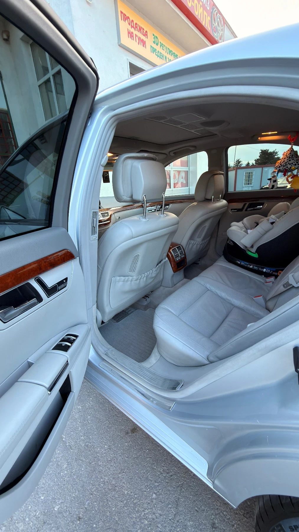 Mercedes-Benz S 500 388 к.с. LPG face масаж, снимка 14 - Автомобили и джипове - 54662999