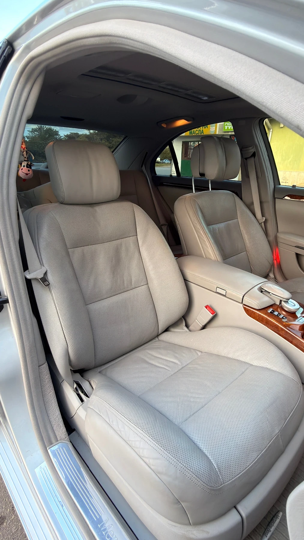 Mercedes-Benz S 500 388 к.с. LPG face масаж, снимка 12 - Автомобили и джипове - 54662999