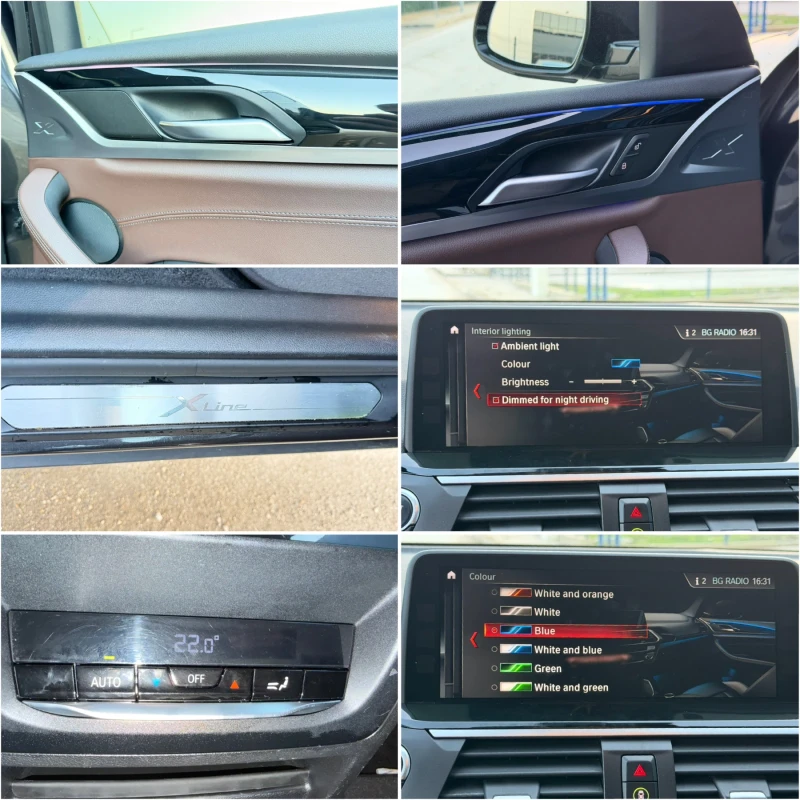 BMW X3 2.0D xDrive/LUXURY/DIGITAL/LASER/ПЪЛНА ИСТОРИЯ!!!!, снимка 13 - Автомобили и джипове - 53020705