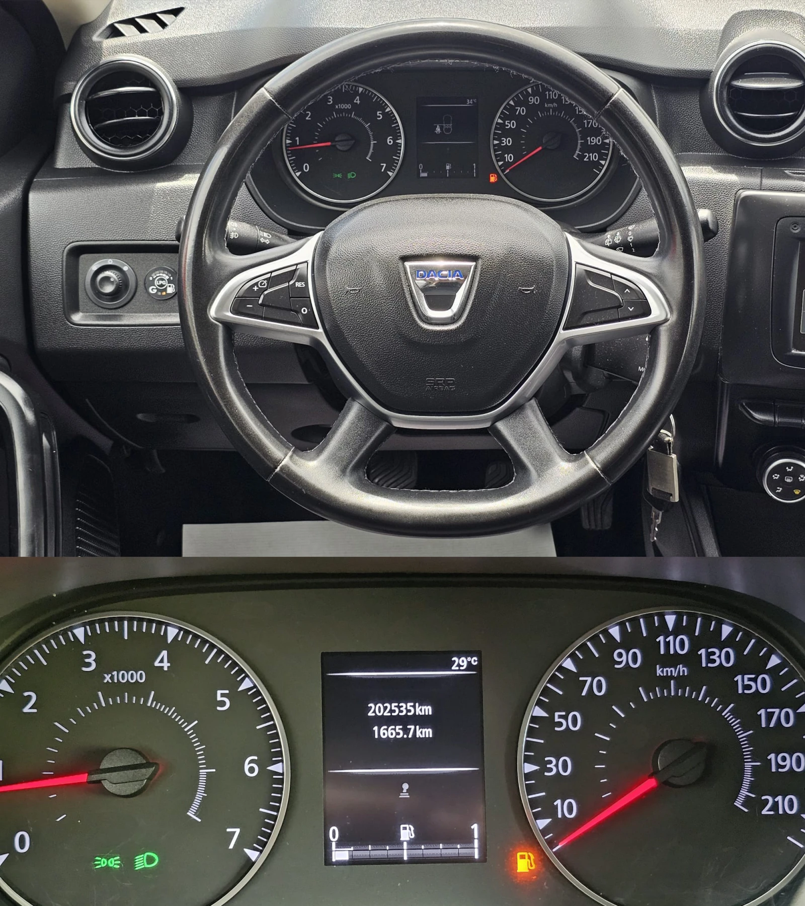 Dacia Duster 1.6i 6SP GPL/LPG IT-ПЪЛНА ИСТОТИЯ-ТОП СЪСТ.-ЛИЗИНГ, снимка 10 - Автомобили и джипове - 54972106