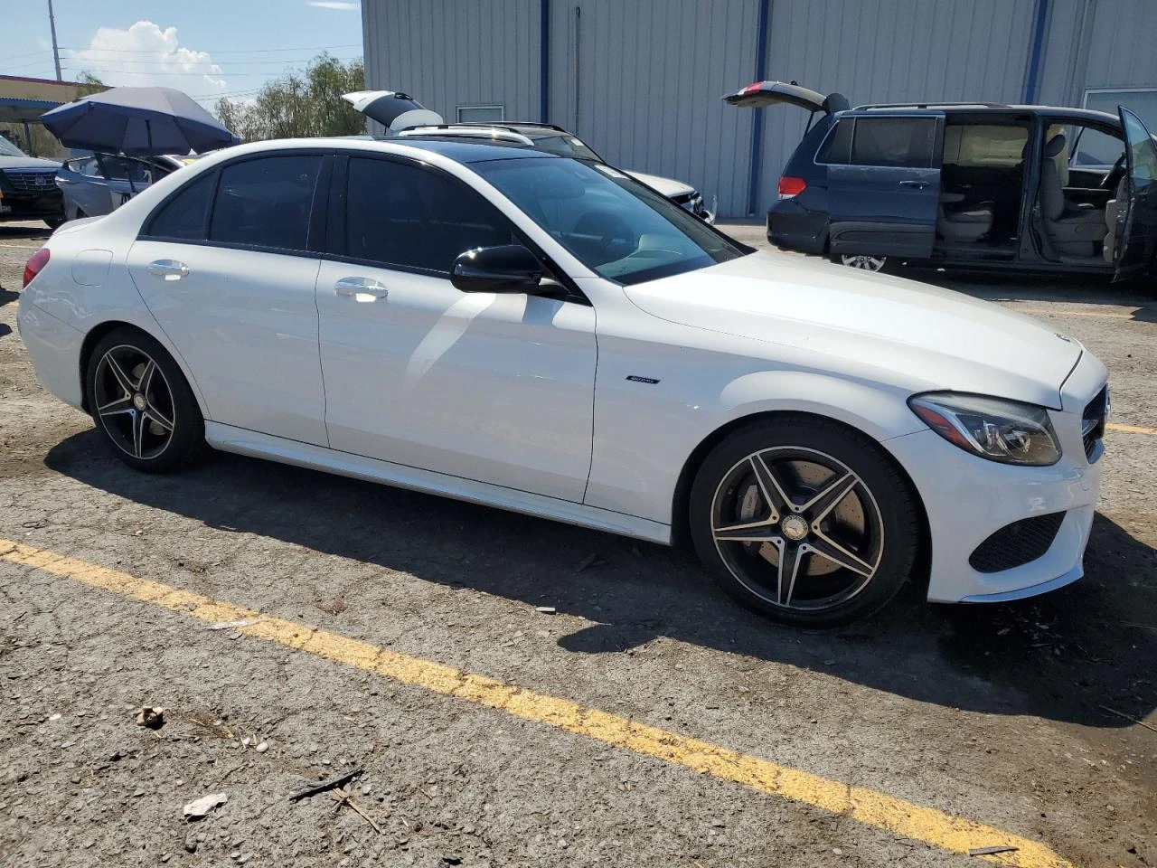 Mercedes-Benz C 450 AMG V6/4MATIC/ПАНОРАМА - изображение 3