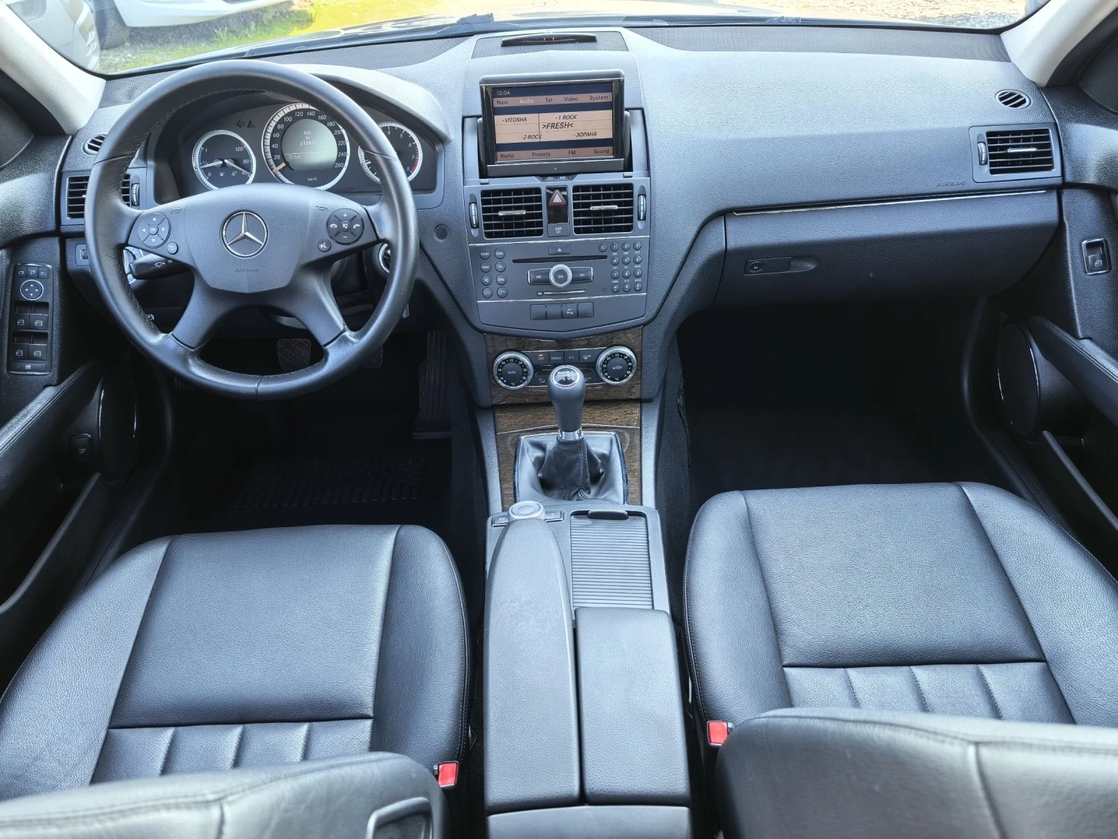 Mercedes-Benz C 200 Kompressor 185к.с 6ск. (Чисто нов)Италия!!! , снимка 10 - Автомобили и джипове - 53972862