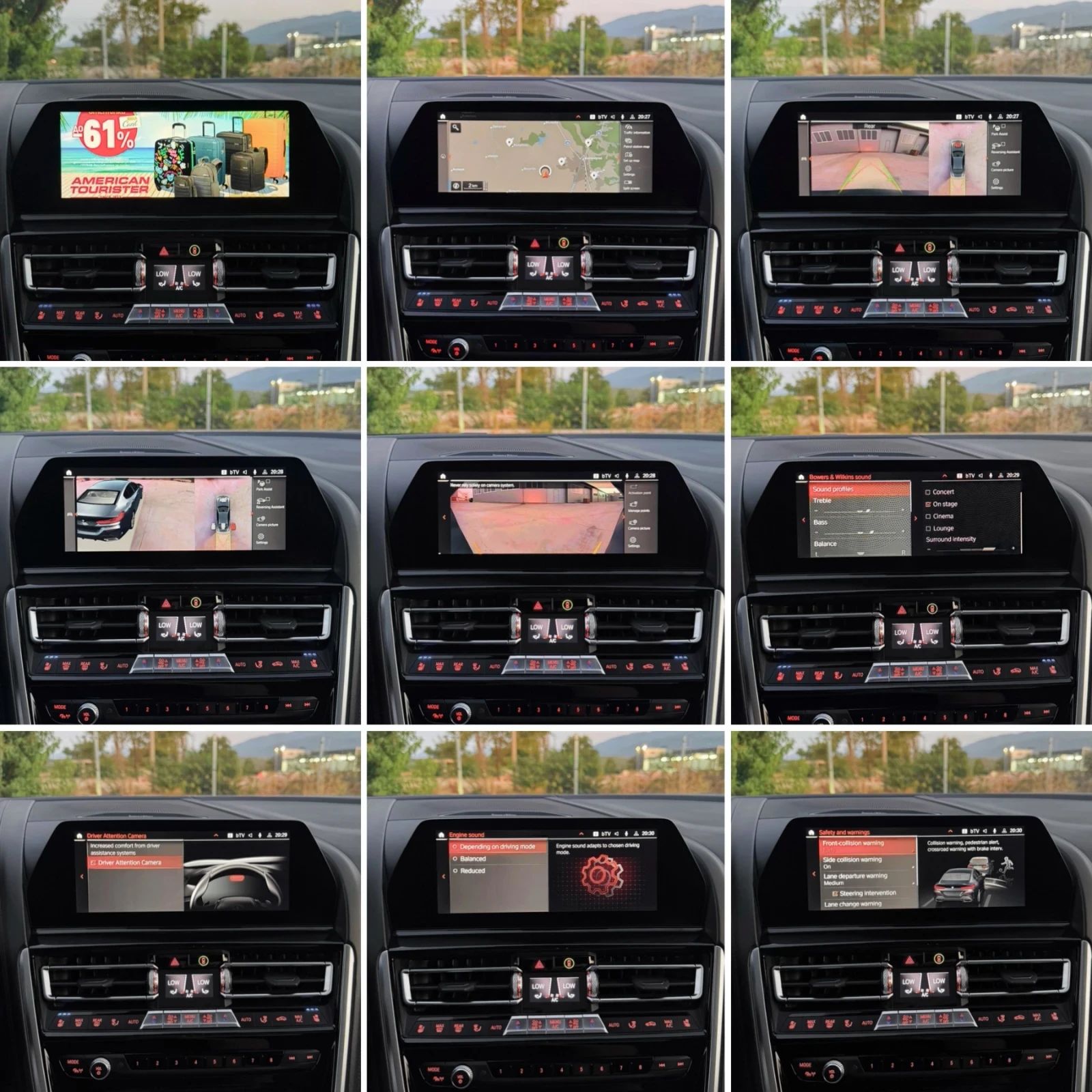 BMW 850 GRAN COUPE/ xDrive/ PANO/ CARBON/ HeadUP/, снимка 15 - Автомобили и джипове - 55826302