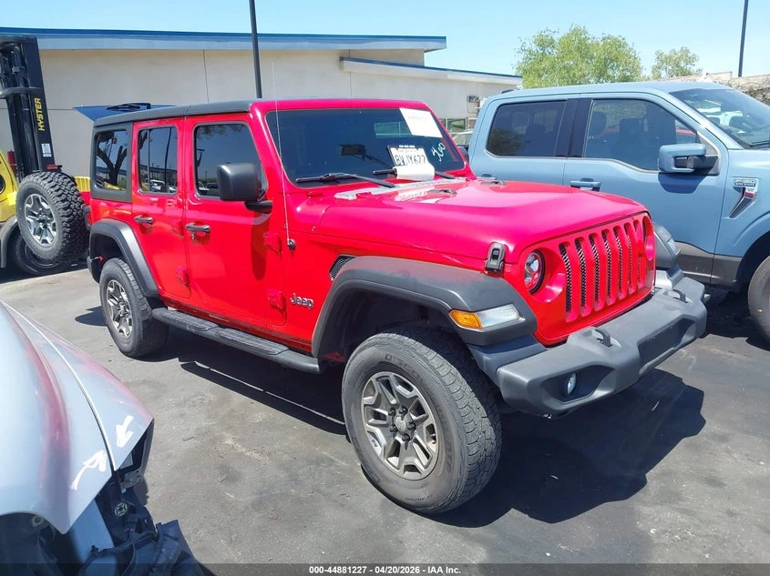 Jeep Wrangler 2.0l Unlimited Sport S 4X4