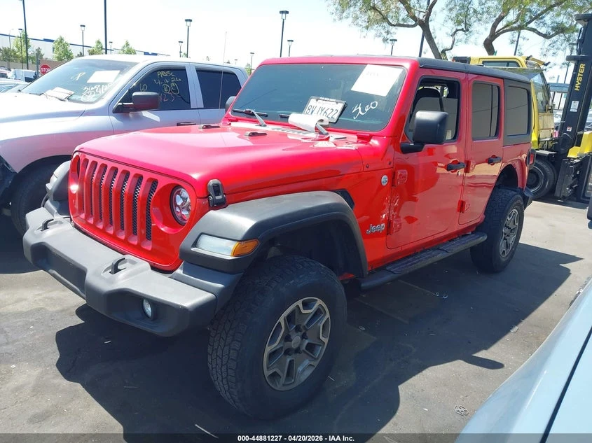 Jeep Wrangler 2.0l Unlimited Sport S 4X4, снимка 2 - Автомобили и джипове - 54619008