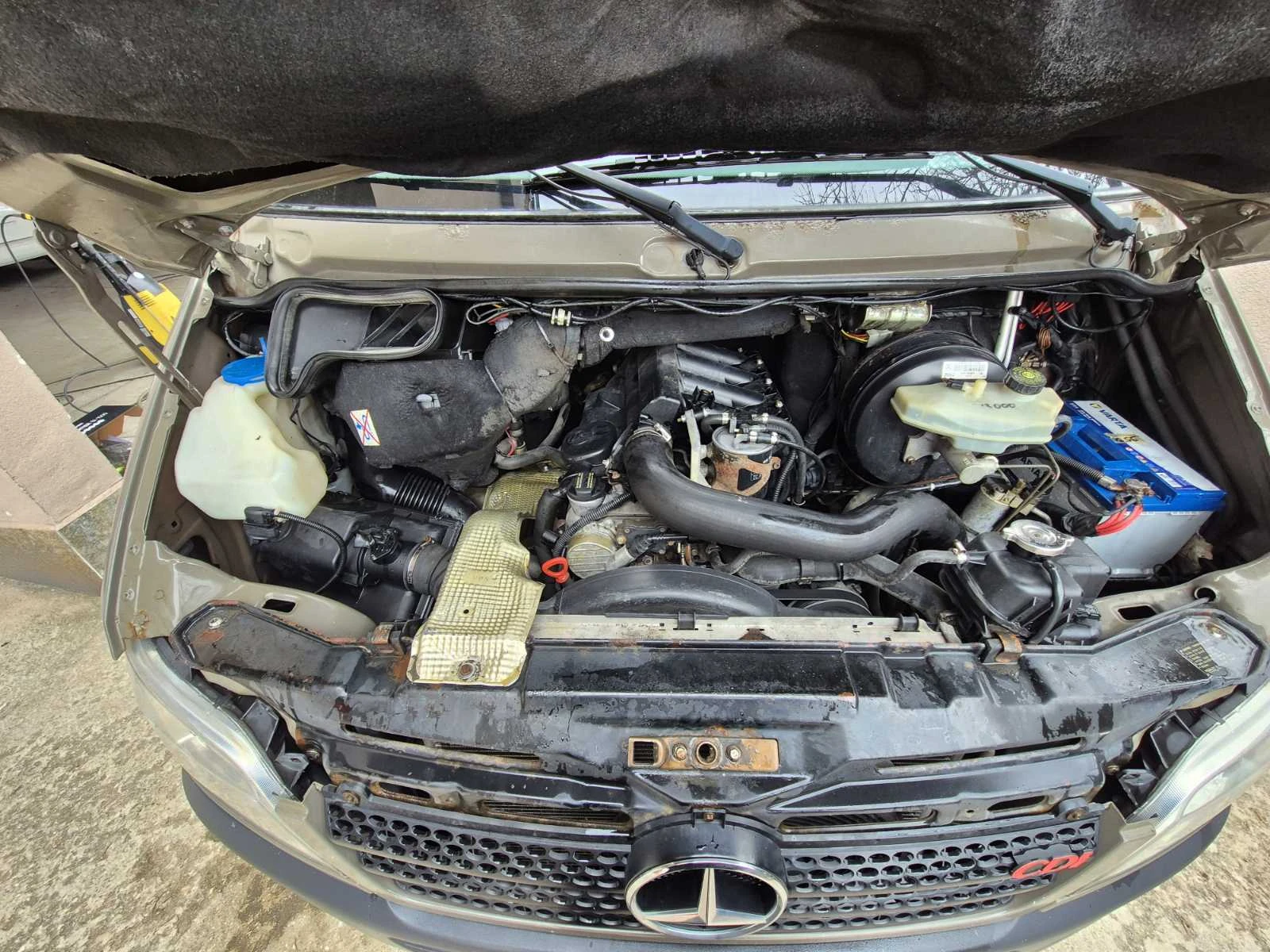 Mercedes-Benz Sprinter 313 4x4 Military, снимка 14 - Бусове и автобуси - 53892218