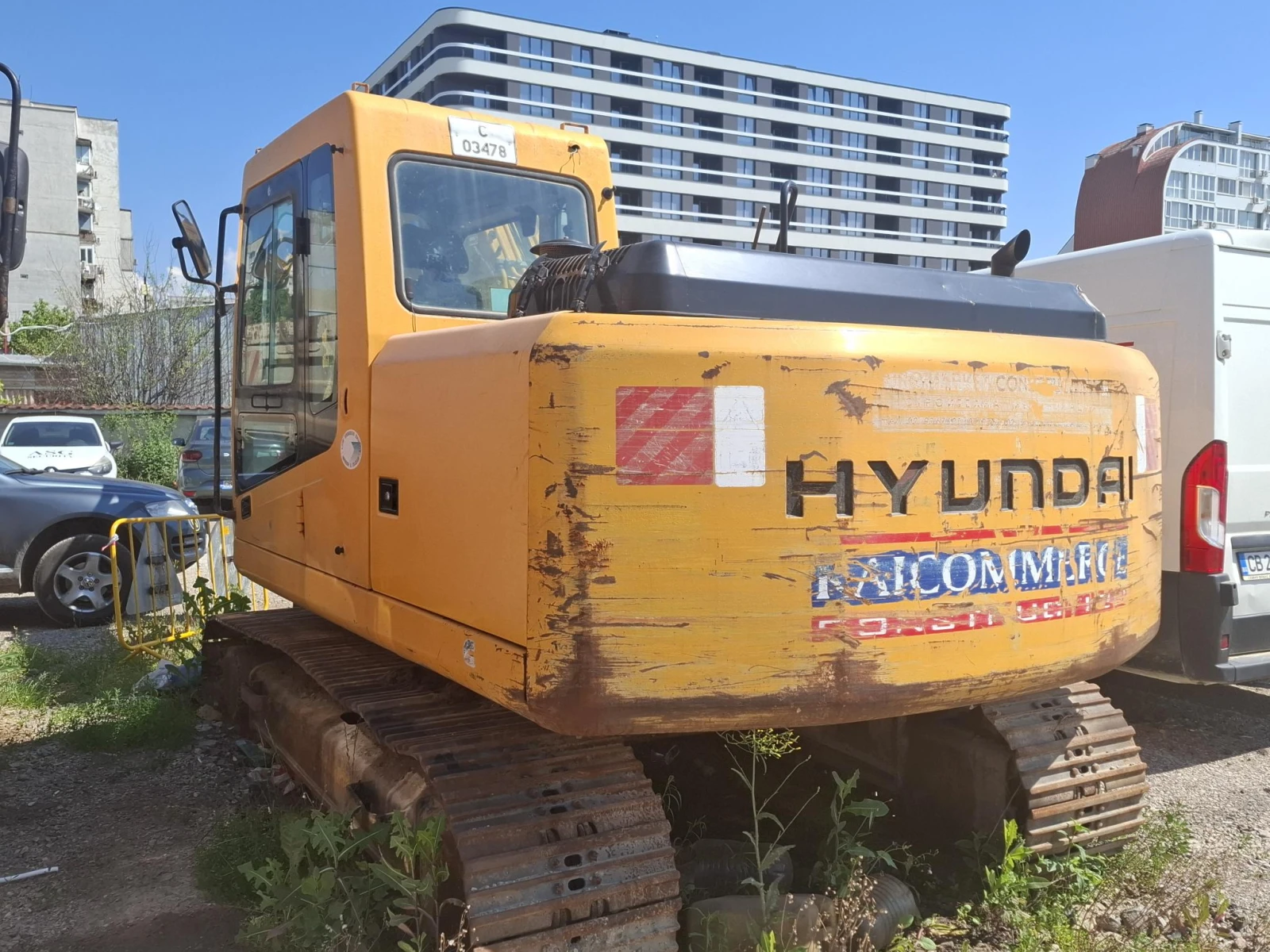Багер Hyundai Робекс 140 LC - 7, снимка 3 - Индустриална техника - 55948805