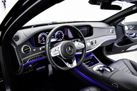 Mercedes-Benz S 560 Long* AMG* 4matic* 360cam* Burmester* 3xTV* Pano* , снимка 9