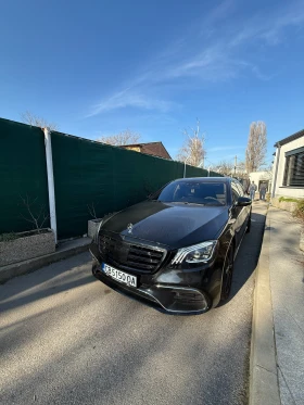 Mercedes-Benz S 63 AMG 4х4/Long/Designo/Carbon/HeadUp/Panorama/TV/Leasing, снимка 8 - Автомобили и джипове - 53666646